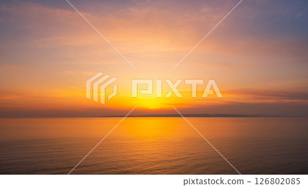 角田岬日落：佐渡島日落 126802085