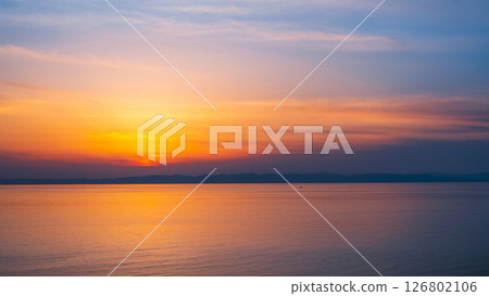 角田岬日落：佐渡島日落 126802106