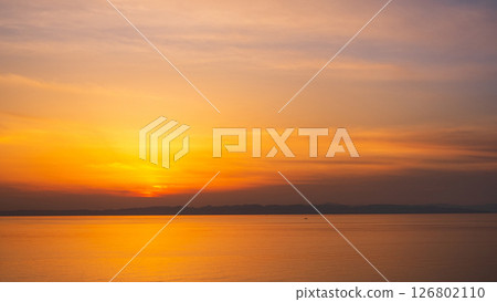 角田岬日落：佐渡島日落 126802110