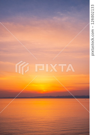 角田岬日落：佐渡島日落 126802133