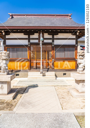 禦影嚴島神社（江戶時代元祿年間建造）- 神戶市東灘區禦影的拜殿 126802180