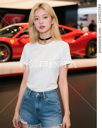 Woman illustration 126802564