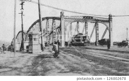 老照片，1907-1918年，東京兩國橋 126802678