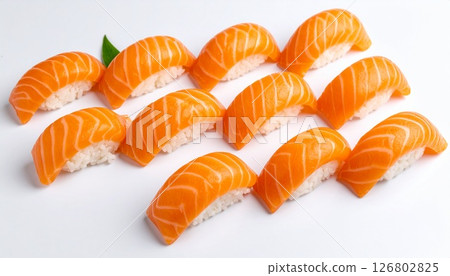 Salmon sushi 126802825