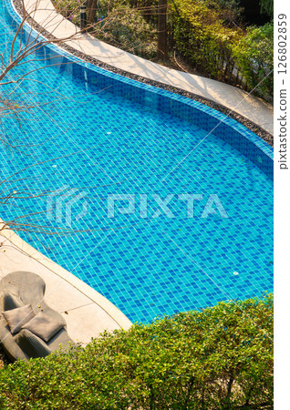 Hotel pool Hotel pool 126802859