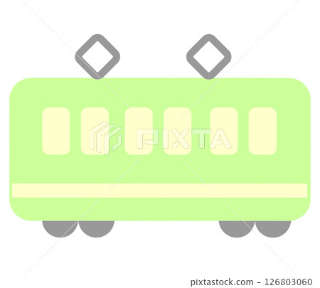 火車簡單圖標 火車簡單圖標 126803060