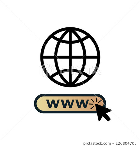 cursor, icon, vector 126804703