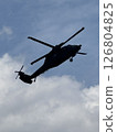 日本陸上自衛隊直升機起飛。 UH60 126804825