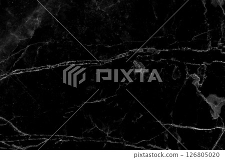 Black and white background marble wall texture for design art work, seamless pattern of tile stone with bright and luxury. 126805020
