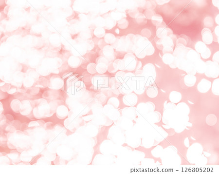 Background material: Reflection with polka dots Pink Background material: Reflection with polka dots Pink 126805202