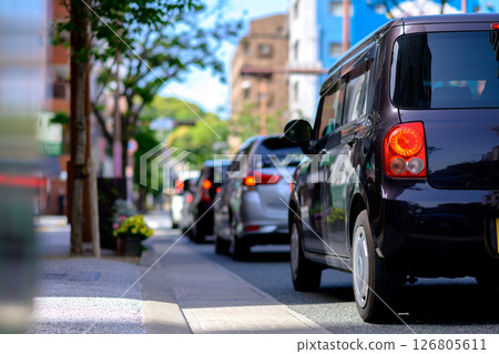 單車道公路的交通阻塞 126805611