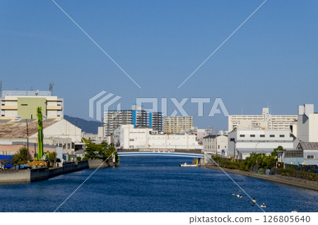 Port town in Hyogo Prefecture Port town in Hyogo Prefecture 126805640