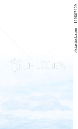 Refreshing summer blue sky and clouds copy space background image Vertical June Refreshing summer blue sky and clouds copy space background image Vertical June 126807409