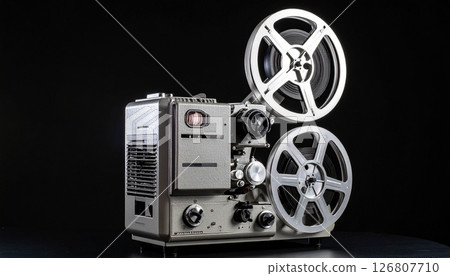 Movie projector and film 126807710
