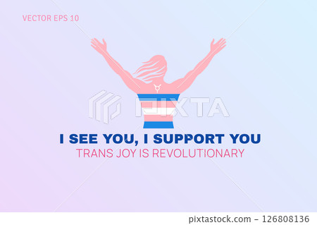 I See You I Support You Trans Poster 126808136