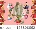 April calendar design 126808662