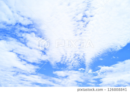 藍色的天空和雲圖像 藍色的天空和雲圖像 126808841