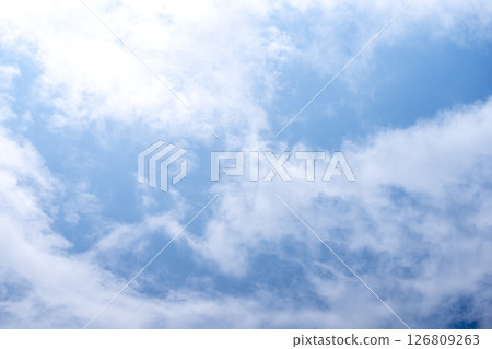 Early summer sky blue sky sky June 126809263