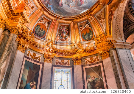Saint-sulpice church, chapel of virgin Mary, Paris, France 126810460