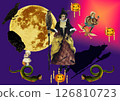 October calendar design 126810723