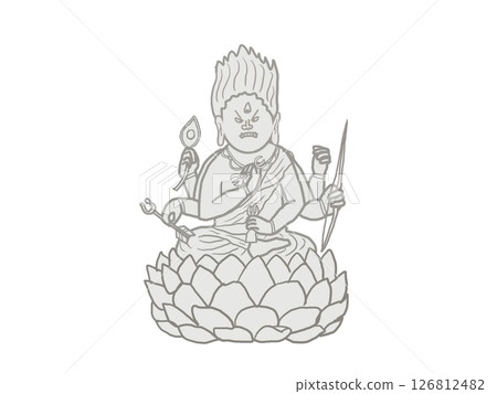 藍染明王的插圖 126812482