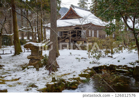 京都三千院的冬天 - 大條極樂院 126812576