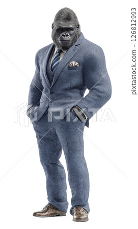 Gorilla in a suit Gorilla in a suit 126812993