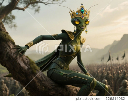 昆蟲類外星人螳螂的皇室家族L 昆蟲類外星人螳螂的皇室家族L 126814082