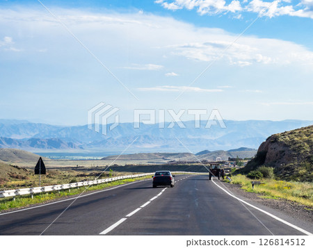 e117 highway in mountain valley Ararat province e117 highway in mountain valley Ararat province 126814512