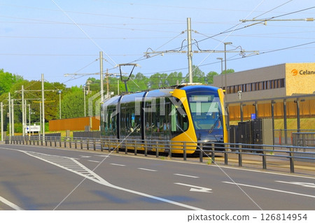 輕軌輕軌飛山城東站及宇都宮車站週邊景觀 126814954