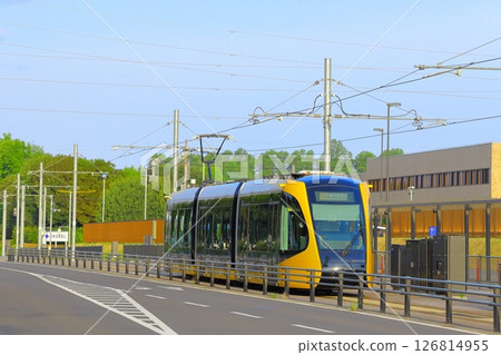 輕軌輕軌飛山城東站及宇都宮車站週邊景觀 126814955
