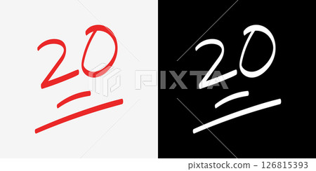 Simple hand drawn decorative illustration Simple hand drawn decorative illustration 126815393