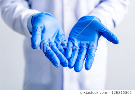 A symbol of trust and cleanliness in the medical field A symbol of trust and cleanliness in the medical field 126815805