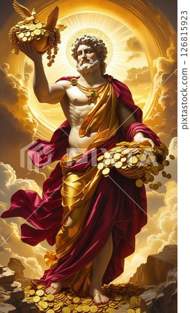 A majestic god who brings good fortune in terms of money 126815923