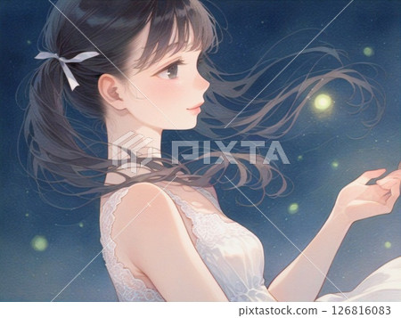 Firefly and the girl with twin tails 126816083