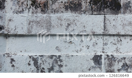 背景:風化與老化的白牆 背景:風化與老化的白牆 126816649