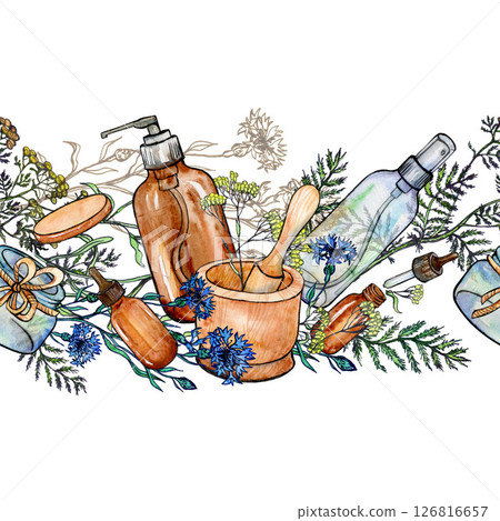 Field medicinal herbs in cosmetics Field medicinal herbs in cosmetics 126816657