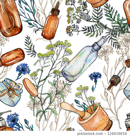 Use of herbs for cosmetics Use of herbs for cosmetics 126816658