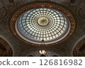 Tiffany Glass Dome Chicago Cultural Center 126816982