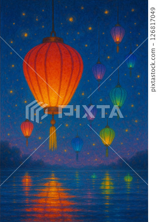 水邊燈籠 水邊燈籠 126817049