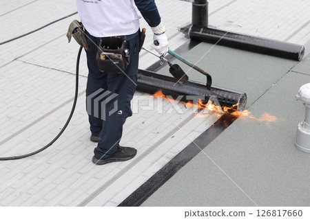 公寓大樓大規模修繕工程瀝青防水工程 126817660