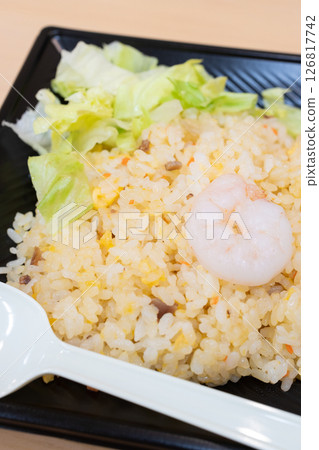 美味的生菜炒飯 126817742
