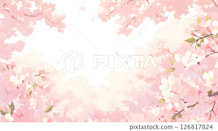 櫻桃背景材料 126817824