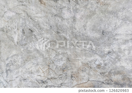 Decorative concrete wall with textured effect. Great gray background for projects 126820983