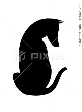 Dog on white background 126821742