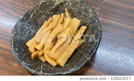 在拉麵店點菜時，面麻作為配料 126822017