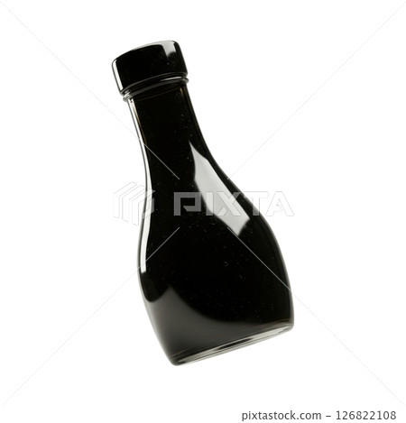 Dark Glass Soy Sauce Bottle with Black Cap Dark Glass Soy Sauce Bottle with Black Cap 126822108