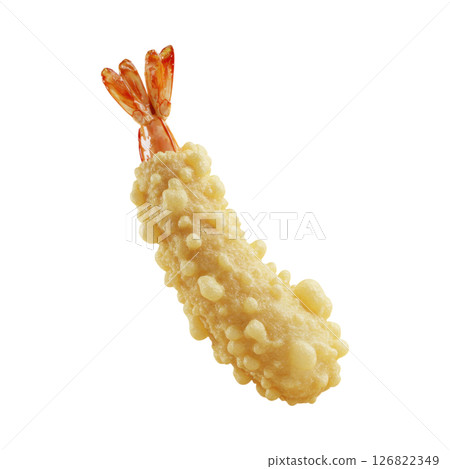 Golden Crispy Tempura Shrimp Appetizer 126822349