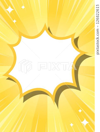 Sunburst and spike frame background, concentrated line and glitter effect decoration, portrait orientation Sunburst and spike frame background, concentrated line and glitter effect decoration, portrait orientation 126822615