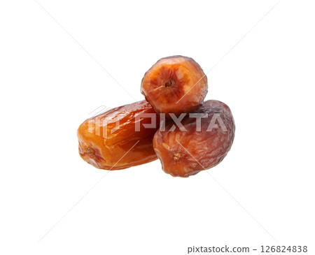 Dried dates fruit closeup Dried dates fruit closeup 126824838